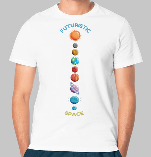 Futuristic Space Unisex T-Shirt